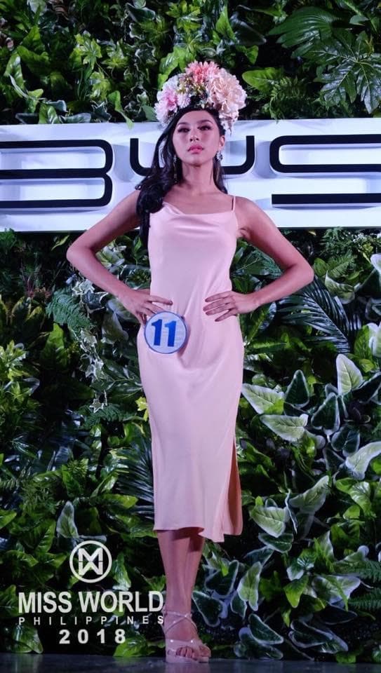 Pearl Hung - Miss World Philippines 2018 Finalist (Photo Courtesy: Miss World Philippines Official FaceBook)