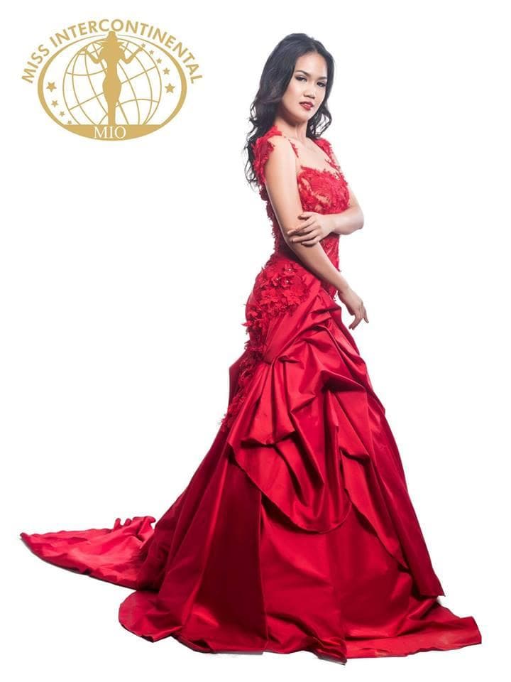 Alicia Beverly Weley Miss Intercontinental Indonesia 2017 (Photo Credit: Miss Intercontinental/ Contestant FaceBook Official)