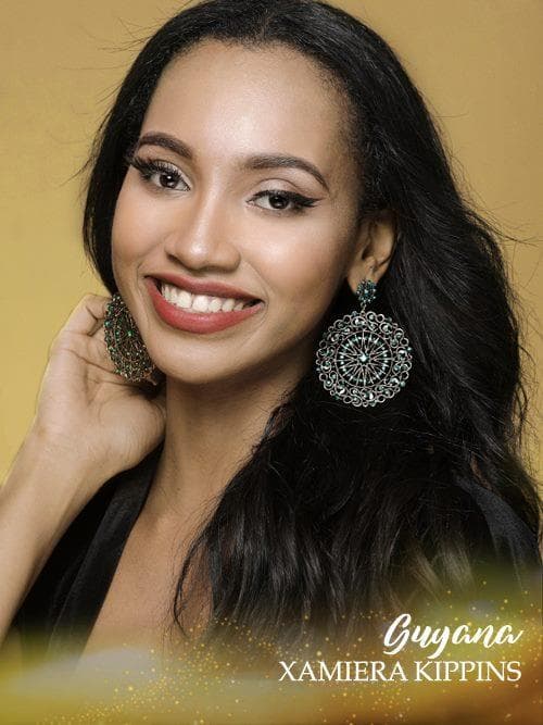 Xamiera Petra Kippins Miss Earth Guyana 2018, Finalist Miss Earth 2018 (Photo Courtesy: Miss Earth Facebook Official)