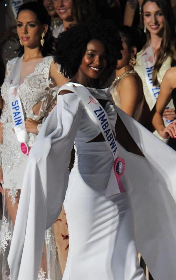 Tania Tatenda Aaron Miss International Zimbabwe 2018, Finalist Miss International 2018 (Photo Source: Miss International Organization)