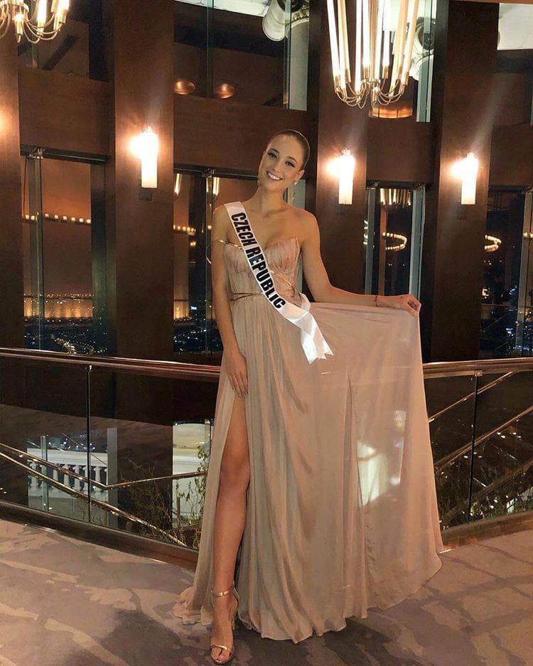 Lea Šteflíčková Miss Universe Czech Republic 2018, Miss Universe 2018 Contestant (Photo Courtesy: Miss Universe/Candidate FaceBook/ Instagram)