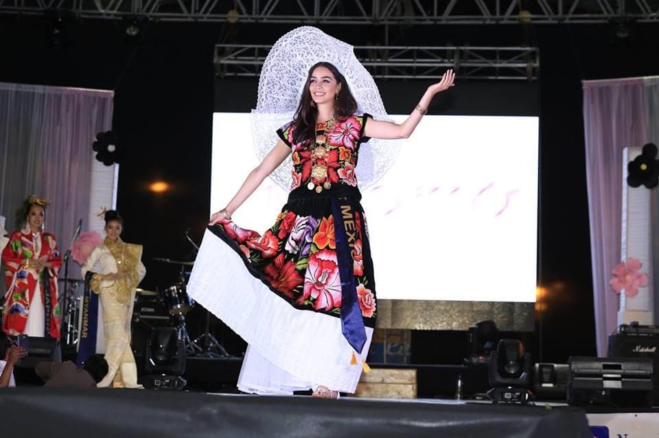 Roxana Reyes Herrera Miss United Continents Mexico 2017 - Finalist for Miss United Continents 2017 in national costume (Photo Credit: Miss United Continents Official)