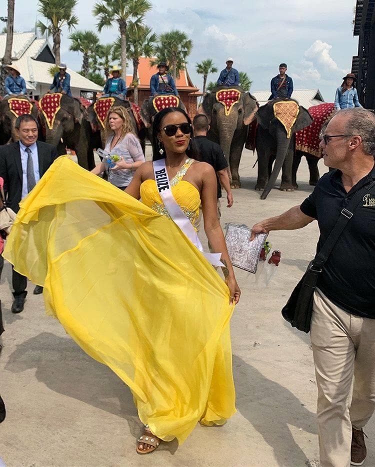 Jenelli Fraser Miss Universe Belize 2018, Miss Universe 2018 Contestant (Photo Courtesy: Miss Universe/Candidate FaceBook/ Instagram)
