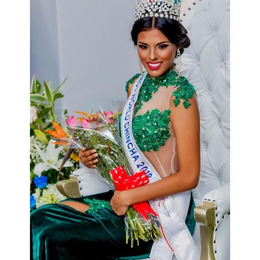 Clarisse Uribe Cruces Miss World Chincha 2018, Finalist Miss World Peru 2018 (Miss Mundo Peru 2018)
