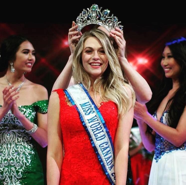 Cynthia Menard Miss World Canada 2017 - Finalist Miss World 2017 (Photo Courtesy: Miss World/ Facebook Official)