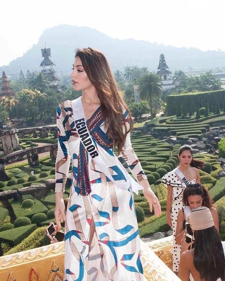 Virginia Limongi Silva Miss Universe Ecuador 2018, Miss Universe 2018 Contestant (Photo Courtesy: Miss Universe/Candidate FaceBook/ Instagram)