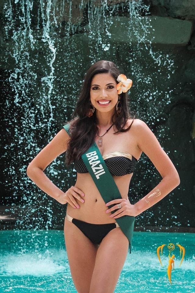 Sayonara Veras Miss Earth Brazil 2018, Finalist Miss Earth 2018 (Photo Courtesy: Miss Earth/ Candidate Official FaceBook/ Instagram)
