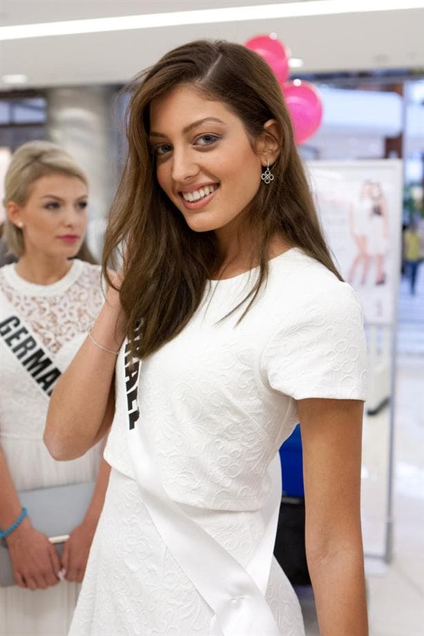 Doron Matalon Miss Universe Israel 2014 at Chinese Laundry Shoes Meet