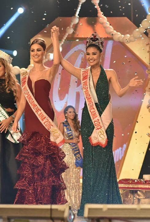 Teresita Ssen Marquez crowned Reina Hispanoamericana 2017