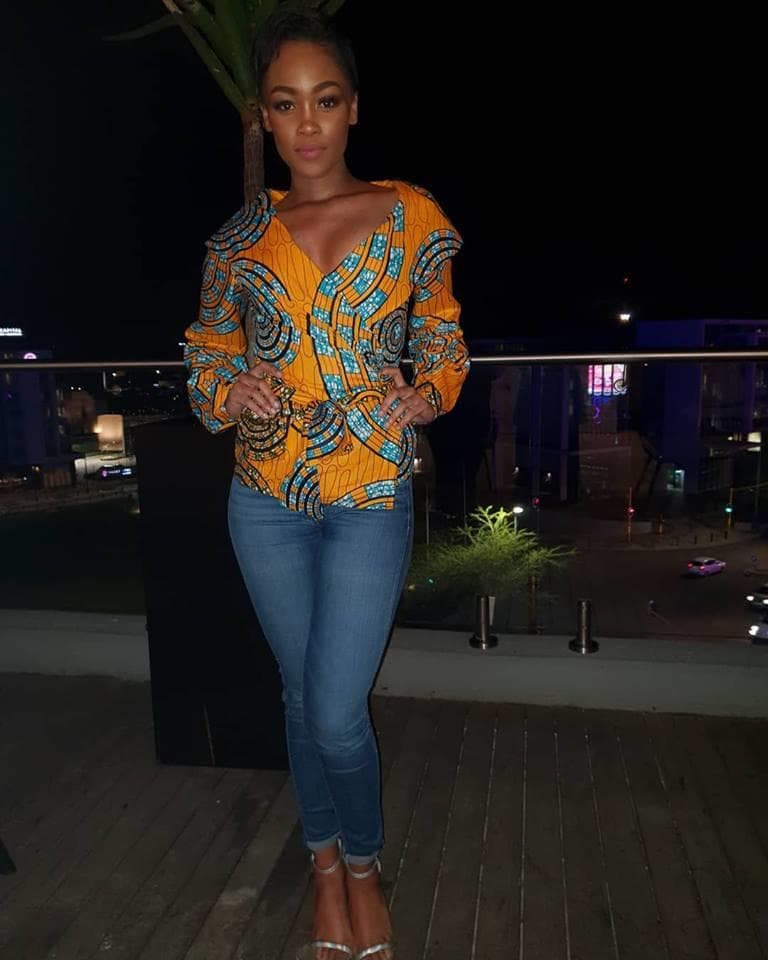 Thandokazi Tkay Mfundisi from East London, Eastern Cape - Finalist Miss South Africa 2018 (Photo Courtesy: Miss South Africa Official/ Contestant FaceBook)