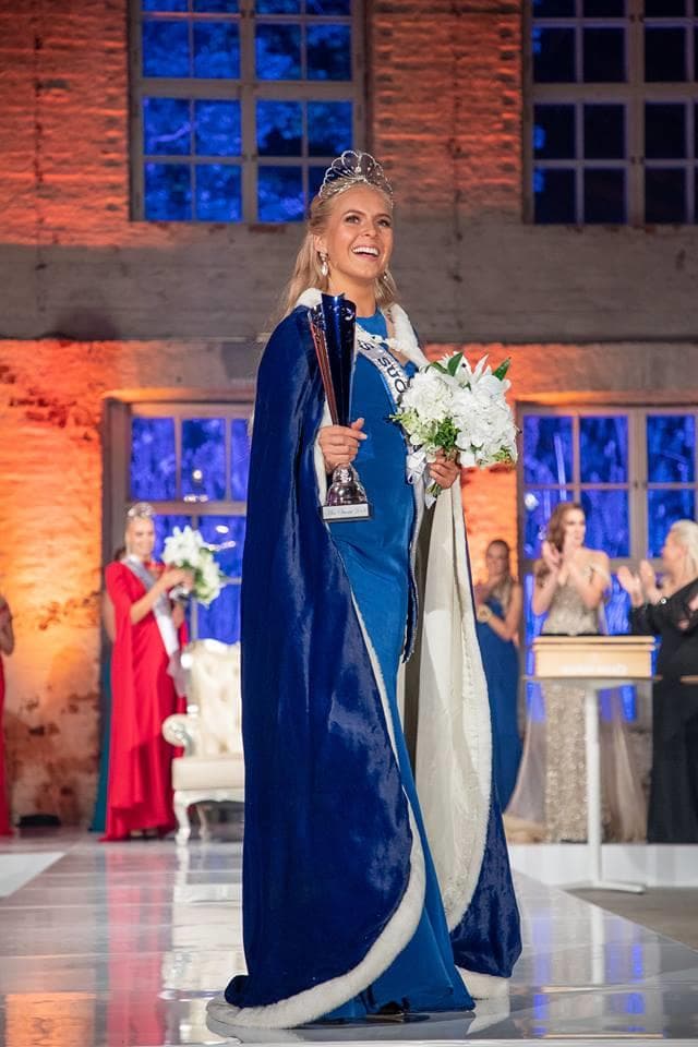 Alina Voronkova winner Miss Finland 2018/ Miss Suomi 2018 (Photo Credits: Miss Suomi -kilpailu Facebook Official)