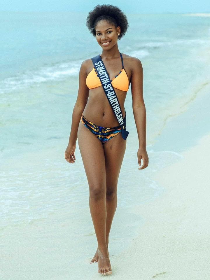 Allisson Georges Miss Saint-Martin 2018, Finalist Miss France 2019 (Photo Credits: Miss France/ Contestant Official FaceBook)