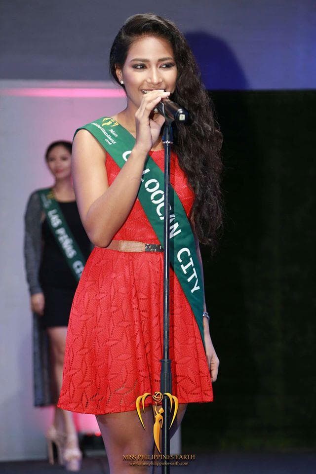 Joanna Rose Tolledo Miss Philippines Earth 2016 Contestant During Final Talent Competition (Photo Credits: Facebook Official)