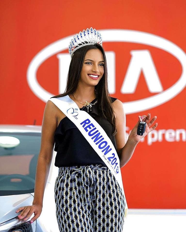 Morgane Soucramanien Miss Réunion 2018, Finalist Miss France 2019 (Photo Credits: Miss France/ Contestant Official FaceBook)
