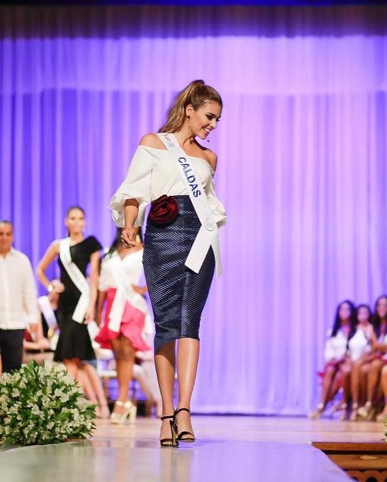 María Clara Ramírez Valencia from Caldas, Finalist Miss Colombia 2019/ Señorita Colombia 2019 (Photo Source: Concurso Nacional de Belleza Colombia Official)