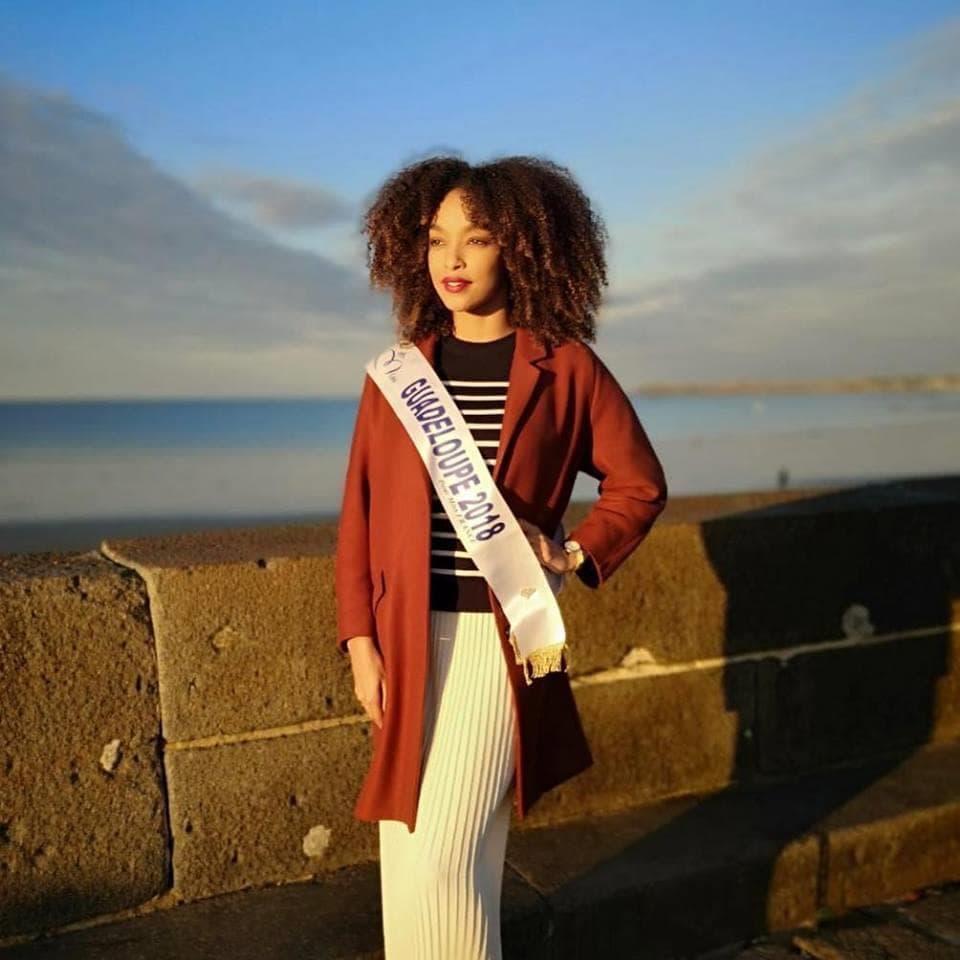Ophély Mézino Miss Guadeloupe 2018, Finalist Miss France 2019 (Photo Credits: Miss France/ Contestant Official FaceBook)