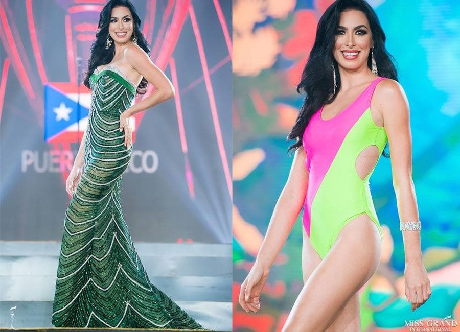Nicole Marie Colón Rivera Miss Grand Puerto Rico 2018, Finalist Miss Grand International 2018 at Preliminary Competition (Photo Courtesy: MGI Official)