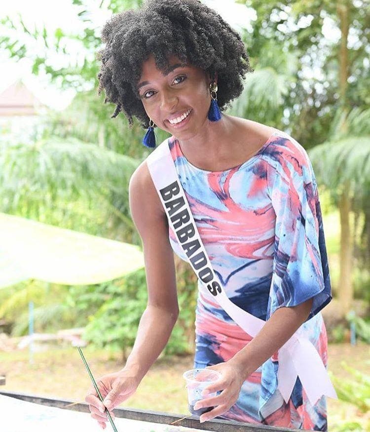 Meghan Theobalds Miss Universe Barbados 2018, Miss Universe 2018 Contestant (Photo Courtesy: Miss Universe/Candidate FaceBook/ Instagram)