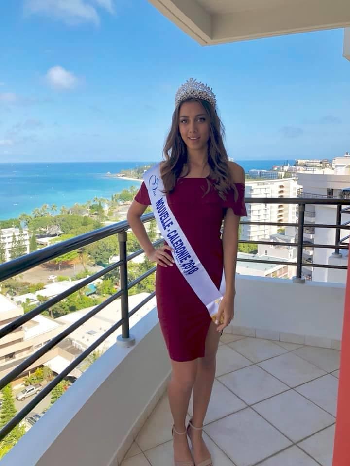 Amandine Chabrier Miss Nouvelle-Calédonie 2018, Finalist Miss France 2019 (Photo Credits: Miss France/ Contestant Official FaceBook)