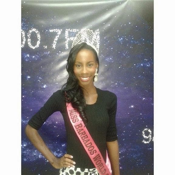 Zoé Trotman (Barbados) Miss World 2014 (Courtesy: Official Facebook page)