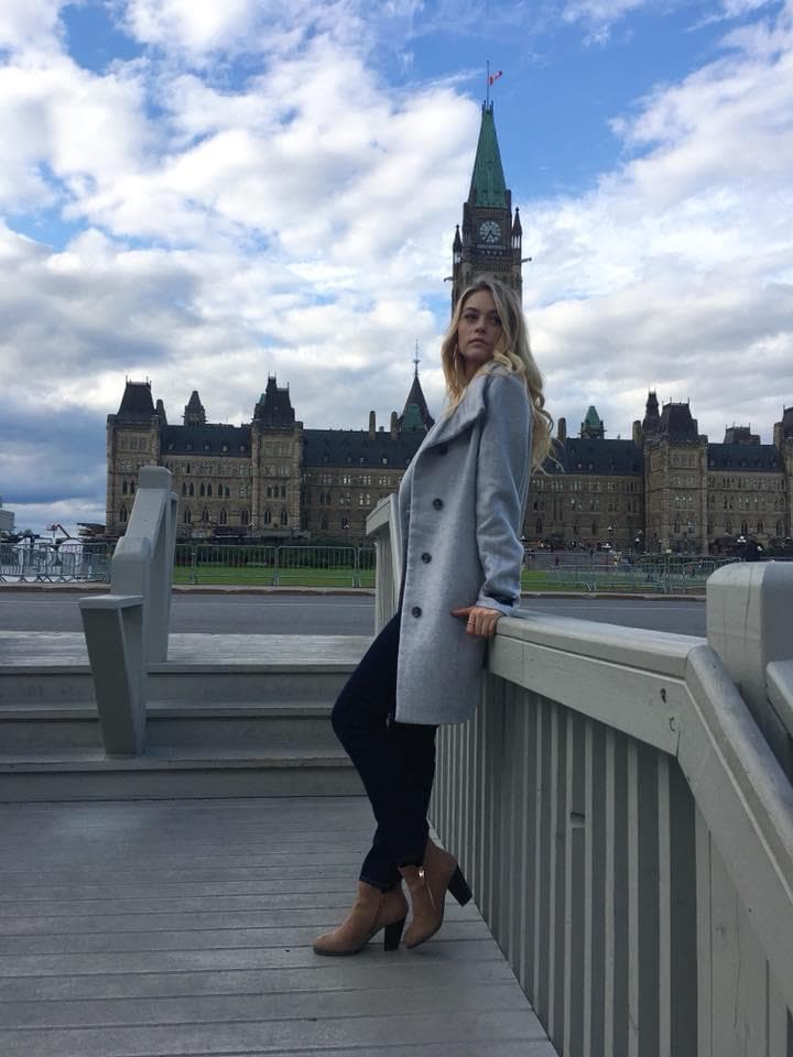 Cynthia Menard Miss World Canada 2017 - Finalist Miss World 2017 (Photo Courtesy: Miss World/ Facebook Official)