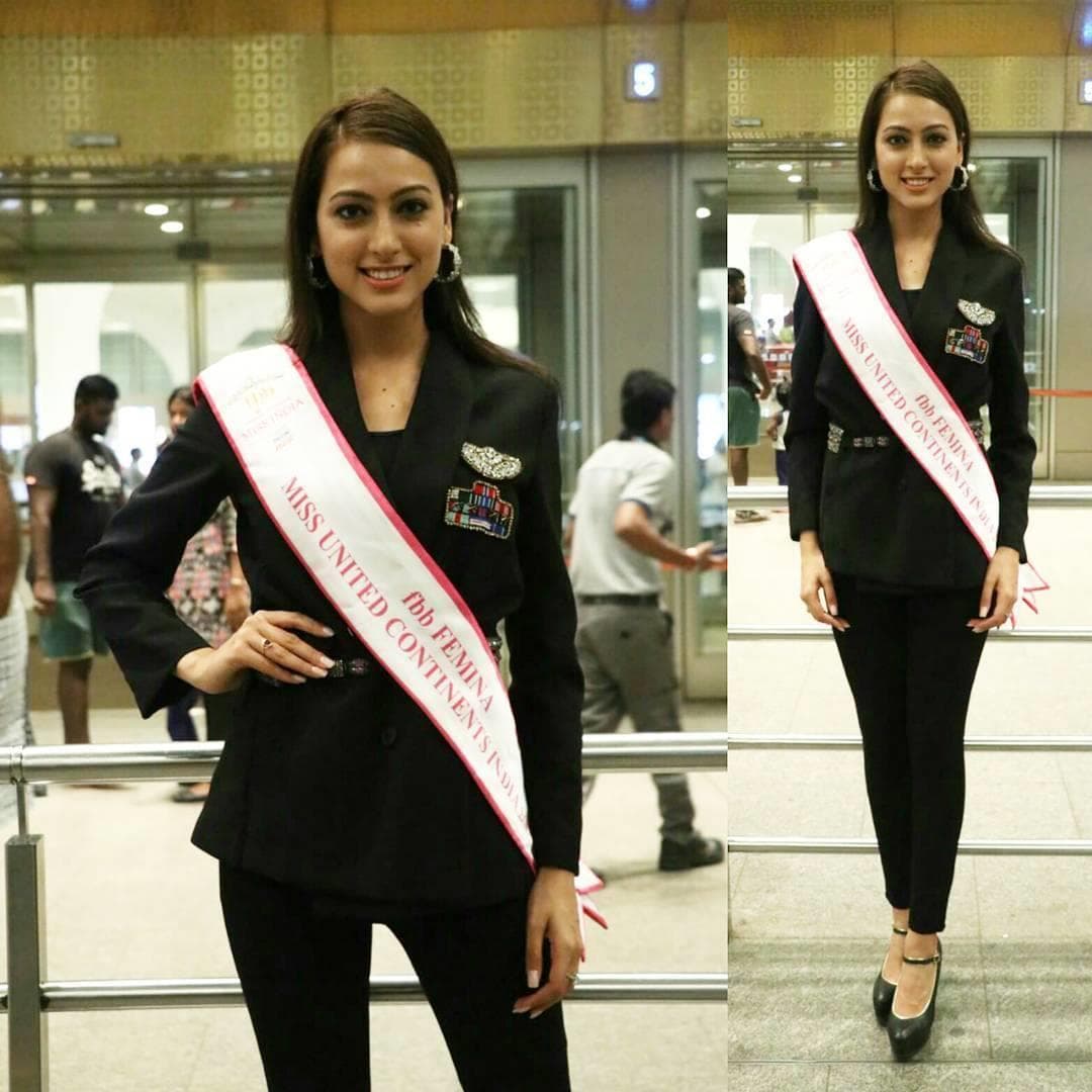 Sana Dua Miss United Continents India 2017 - Finalist for Miss United Continents 2017 (Photo Credit: Miss United Continents/ FaceBook Official)