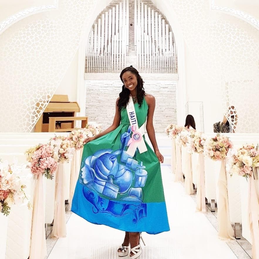 Chéry Cassandra Miss International Haiti 2018, Finalist Miss International 2018 (Photo Source: Miss International Organization)