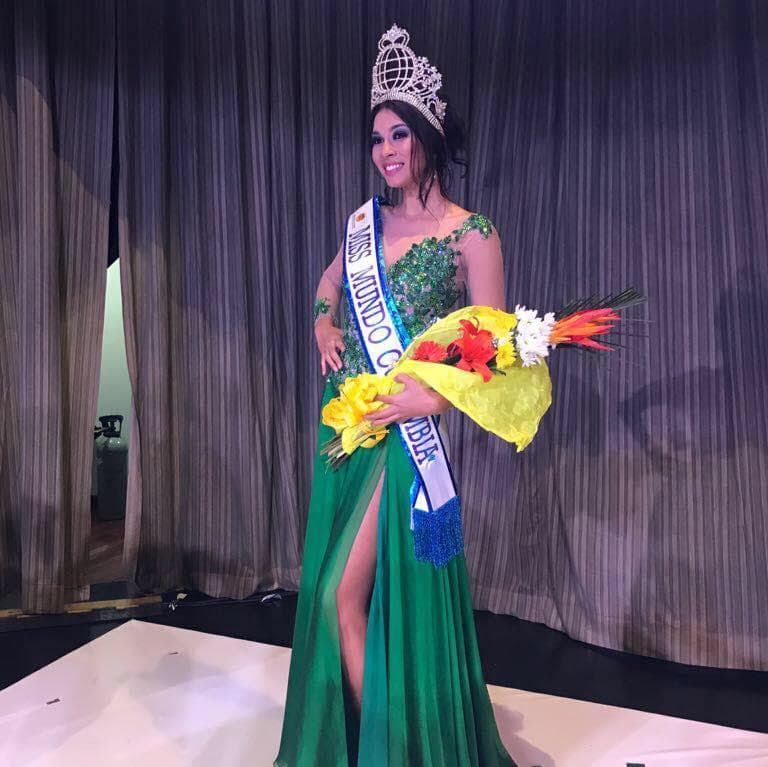 María Beatriz Daza Nuñez Miss World Colombia 2017 - Finalist Miss World 2017 (Photo Courtesy: Miss World/ Facebook Official)