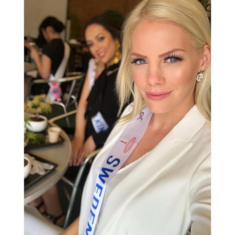 Izabell Hahn Miss International Sweden 2018, Finalist Miss International 2018 (Photo Source: Miss International Organization)