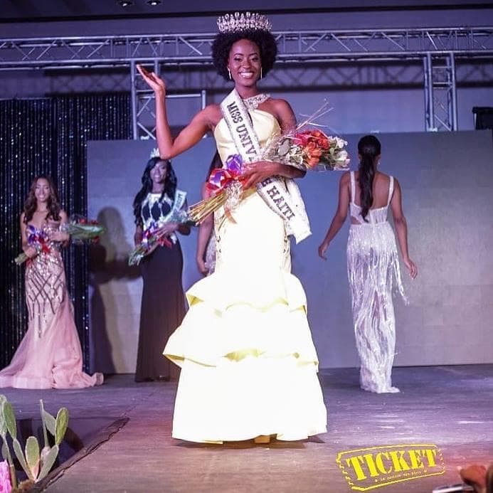 Samantha Colas - winner Miss Haiti 2018/ Miss Universe Haiti 2018 (Photo Courtesy: Miss Haiti Facebook Official)