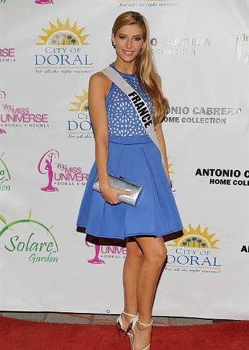 Camille Cerf Miss Universe France 2014: Salsa Dancing