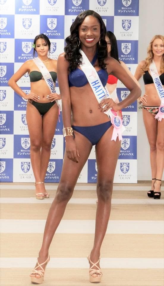 Chéry Cassandra Miss International Haiti 2018, Finalist Miss International 2018 at Preliminary Swimsuit Competition (Photo Source: Miss International Organization)