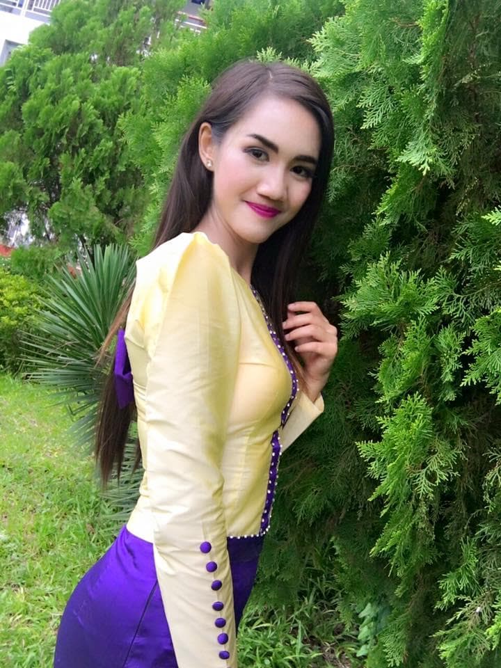 Theint Zar Chi Nyunt - Miss Myanmar International 2017 Contestant # 25 (Photo Credit: Miss International Myanmar/ facebook)