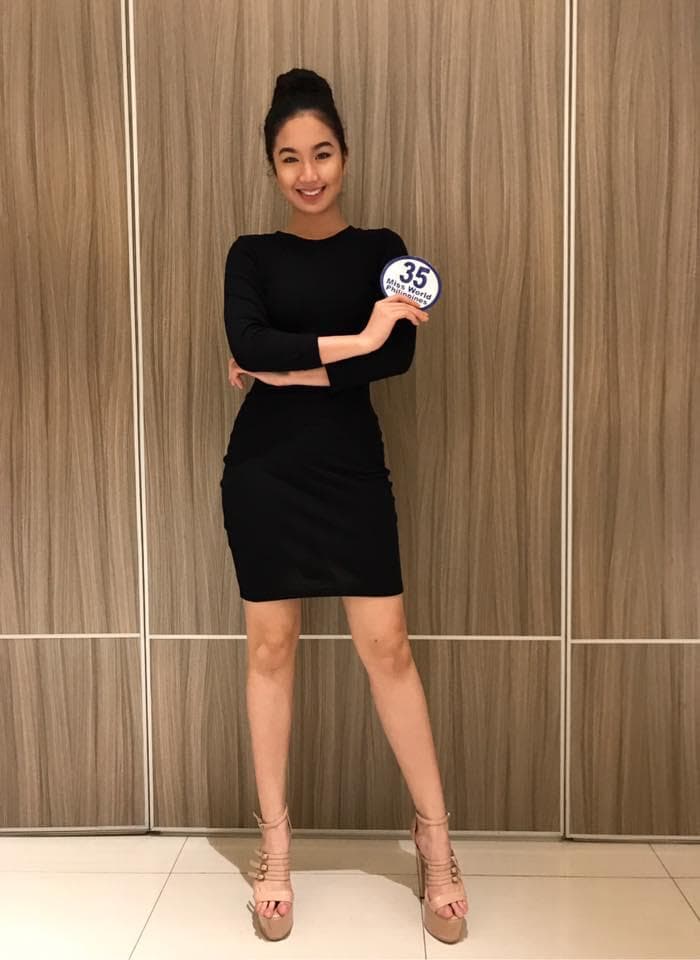 Sophia Senoron - Miss World Philippines 2017 Contestant #35 (Photo Courtesy - Miss World Philippines/ Facebook)
