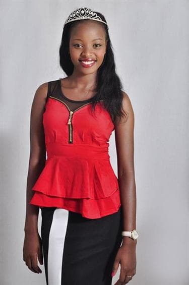 Idah Nguma (Kenya) Miss World 2014 (Courtesy: Official Facebook page)