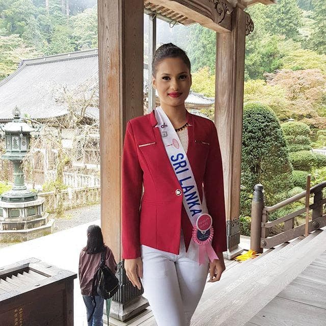 Natalee Theresa Fernando Miss International Sri Lanka 2018, Finalist Miss International 2018 (Photo Source: Miss International Organization)