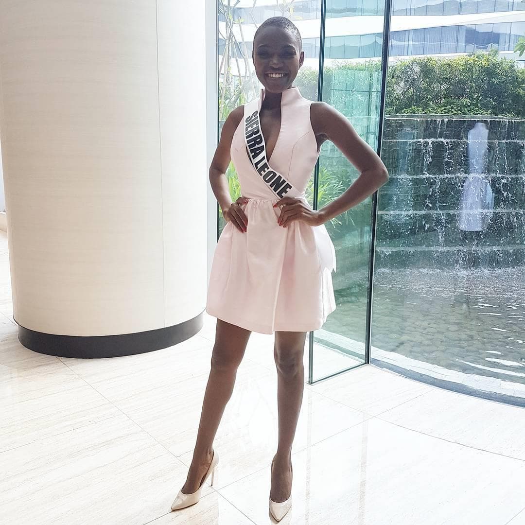 Hawa Kamara Contestant from Sierra Leone for Miss Universe 2016 (Photo Credits: Instagram/Facebook Official)