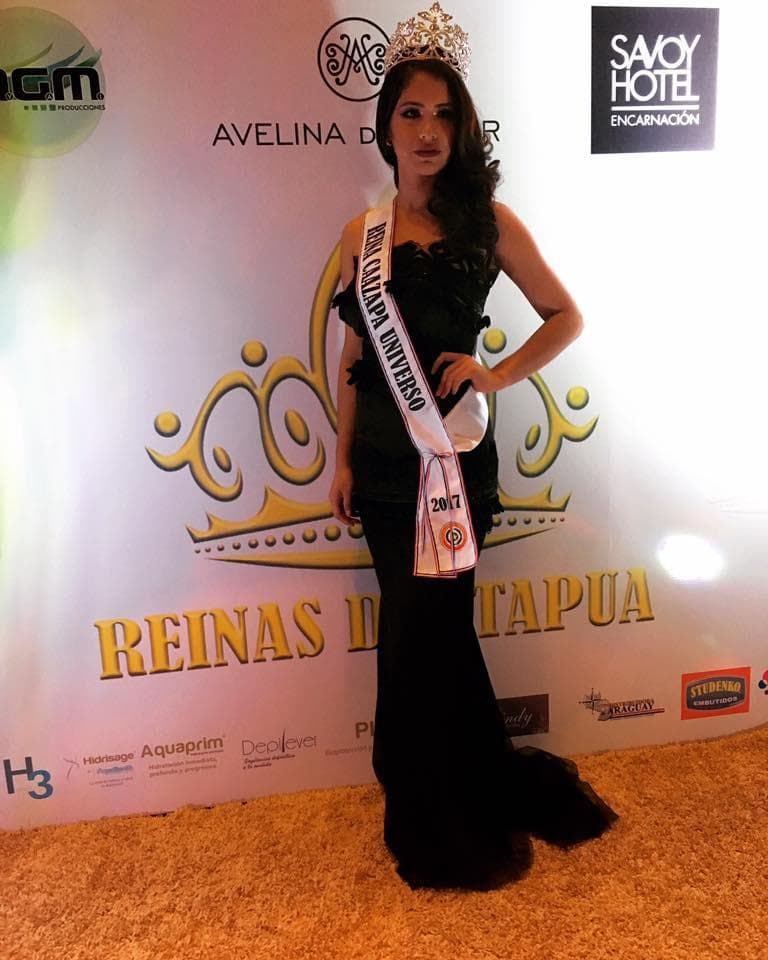 Nataly Ramirez From Caazapá Contestant Miss Universe Paraguay 2017 (Photo Credit: Facebook Official)