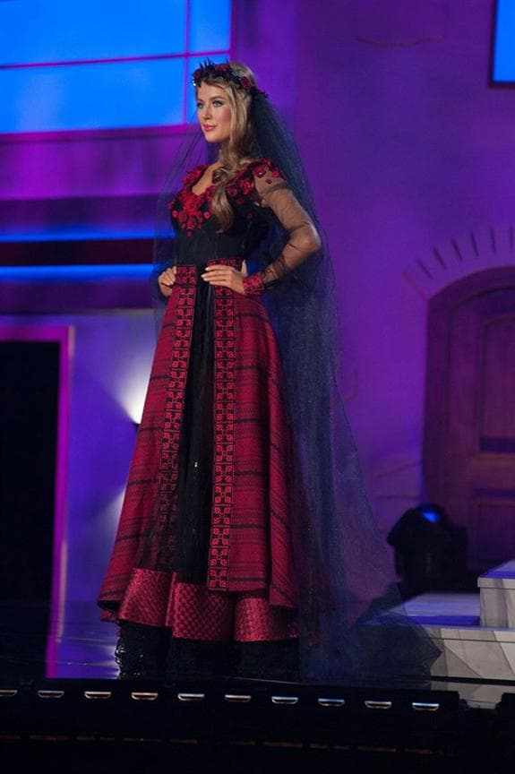 Diana Harkusha Miss Universe Ukraine 2014 National Costume
