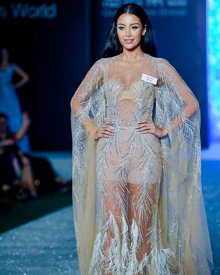 Mony Helal Miss World Egypt 2018, Miss World 2018 Contestant (Photo Credits: Miss World/ Candidate Official FaceBook/ Instagram)