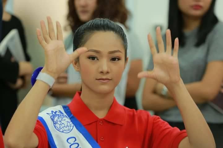 Ja Send Ing Contestant Miss Myanmar World 2017 (Photo Credit: Facebook Official)