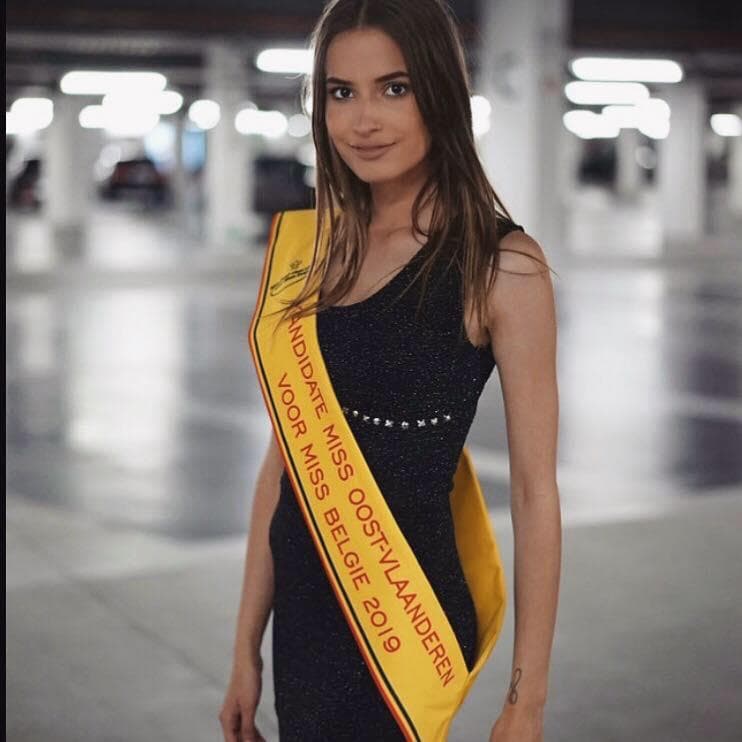 Julie Boone Finalist Miss België 2019/ Miss Belgium 2019 (Photo Courtesy: Miss Belgium Official)