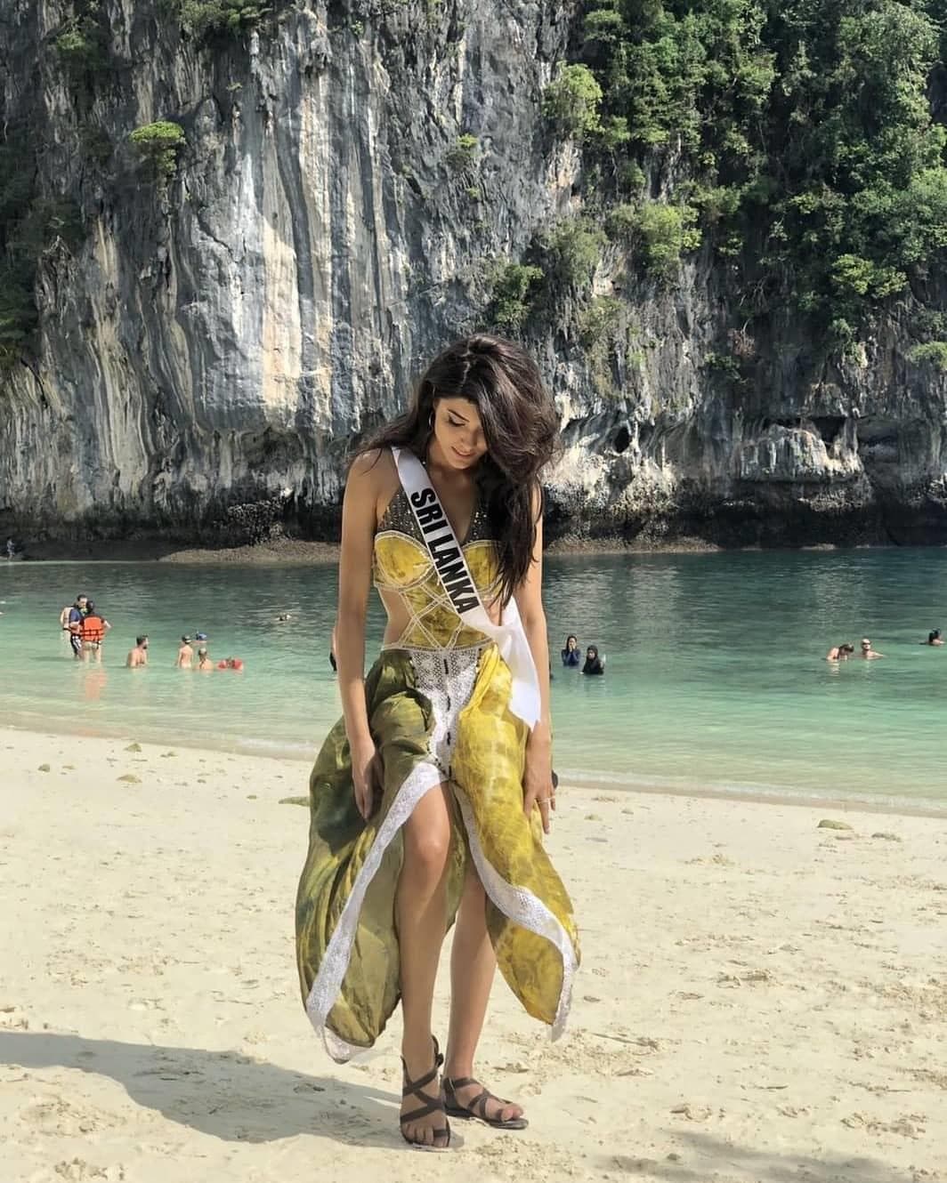 Ornella Mariam Jayasiri Gunesekere Miss Universe Sri Lanka 2018, Miss Universe 2018 Contestant (Photo Courtesy: Miss Universe/Candidate FaceBook/ Instagram)