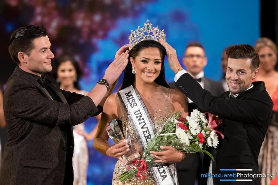 Martha Fenech winner Miss Universe Malta 2016