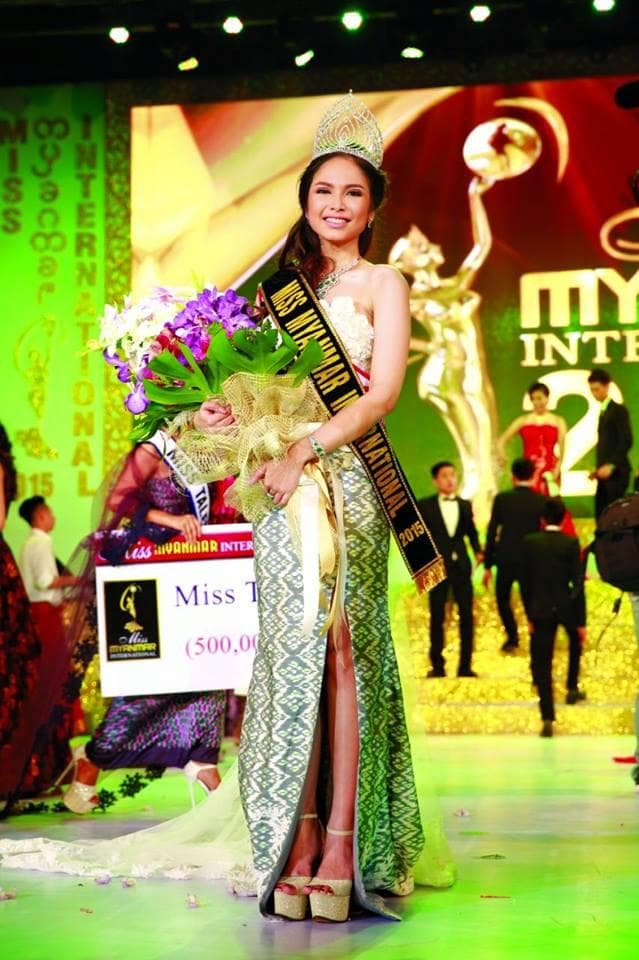 Emerald Nyein contestant Miss International 2015