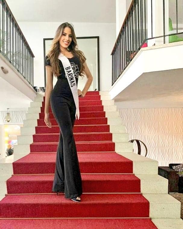 Kelly Jhuset Mejías Romero from Barinas, Finalist Miss Venezuela 2018 (Photo Courtesy: Miss Venezuela/ Contestant Instagram)