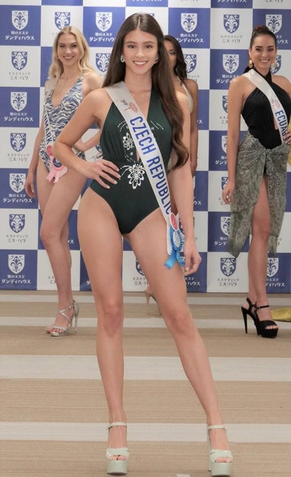 Daniela Zálešáková Miss International Czech Republic 2018, Finalist Miss International 2018 at Preliminary Swimsuit Competition (Photo Source: Miss International Organization)