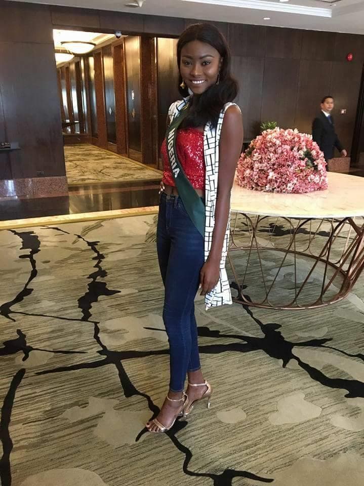 Eucharia Windy Akani Miss Earth Nigeria 2017 - Finalist for Miss Earth 2017 (Photo Courtesy:Contestant Facebook/Miss Earth Official)