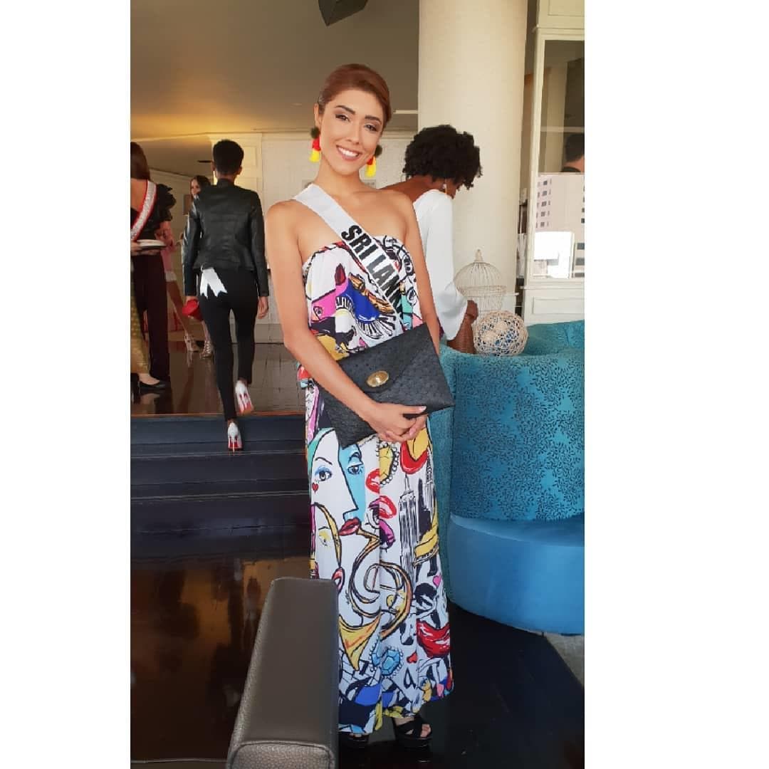 Ornella Mariam Jayasiri Gunesekere Miss Universe Sri Lanka 2018, Miss Universe 2018 Contestant (Photo Courtesy: Miss Universe/Candidate FaceBook/ Instagram)