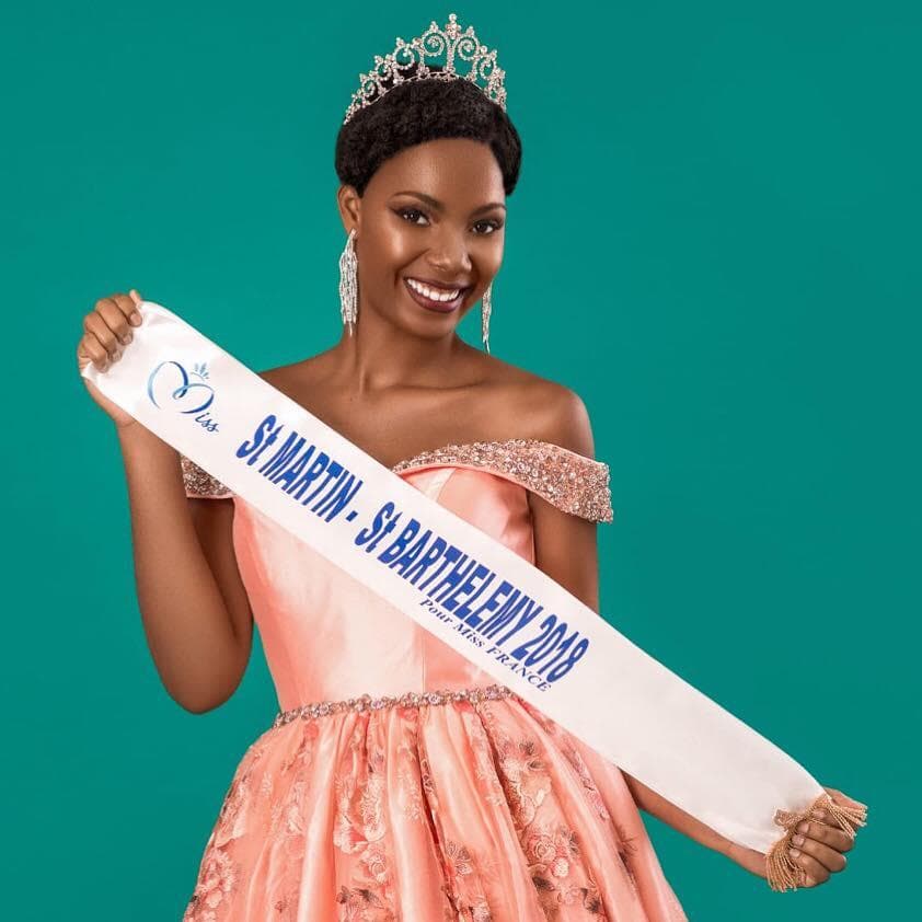 Allisson Georges Miss Saint-Martin 2018, Finalist Miss France 2019 (Photo Credits: Miss France/ Contestant Official FaceBook)